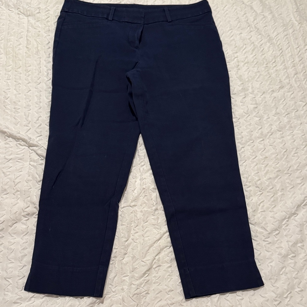 Loft Marisa Navy Blue Trousers